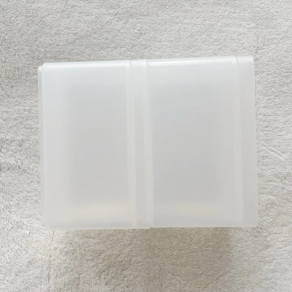Brightroom Frosted Small Minimalistic Storage Stackable Container Box & Lids Set